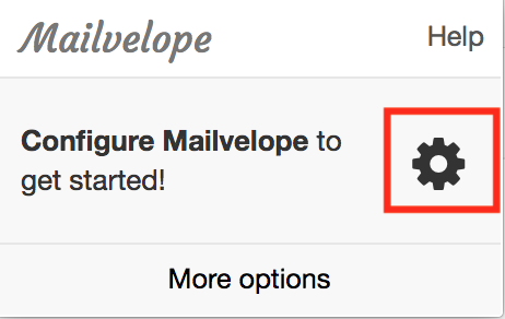 Mailvelope-Optionen