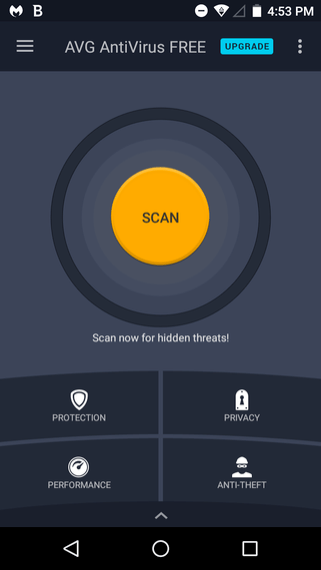 AVG Antivirus Android Scan