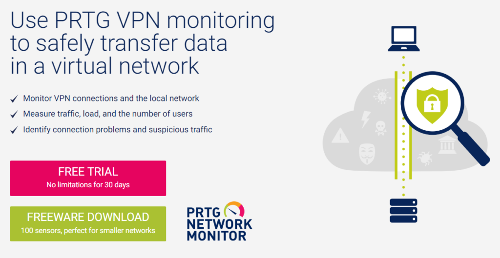 مانیتورینگ PRTG VPN