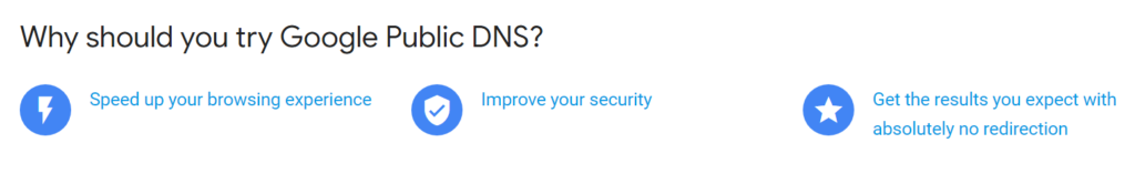 מדוע כדאי לנסות את ה- DNS הציבורי של גוגל?
